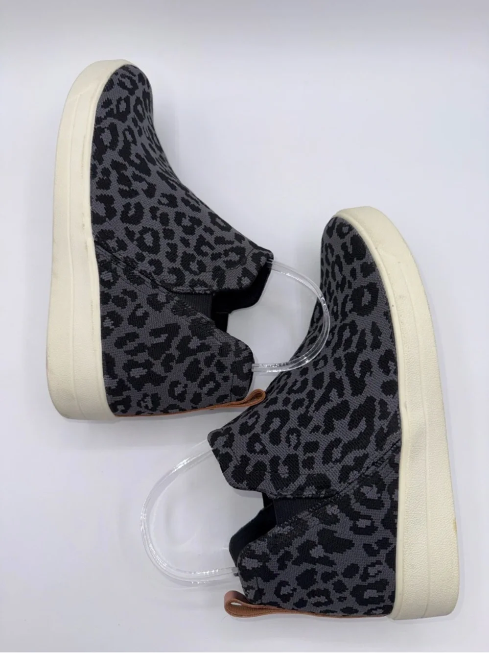 Ryka Womens Vera Animal Print Ankle Boots Size 8 Medium Slip On Surround Fit